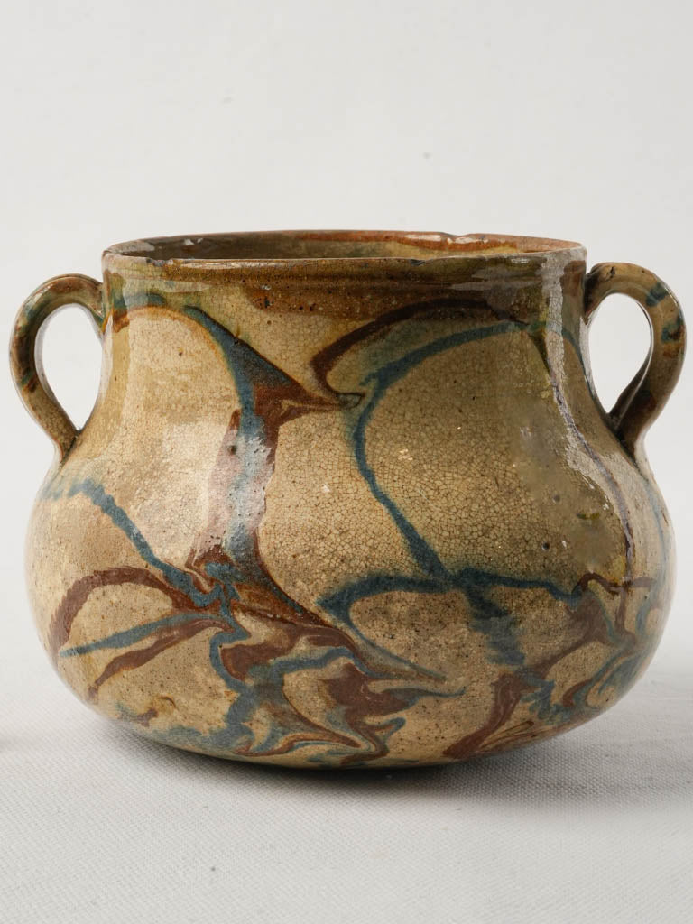 Rustic antique terracotta pot