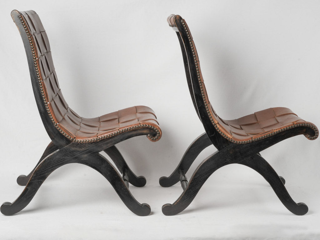 Neoclassical Leather Chairs for Modern Interiors