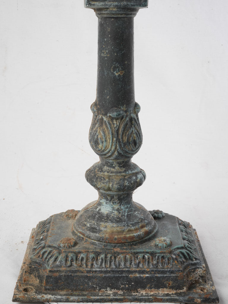 Timeless wrought iron letterbox