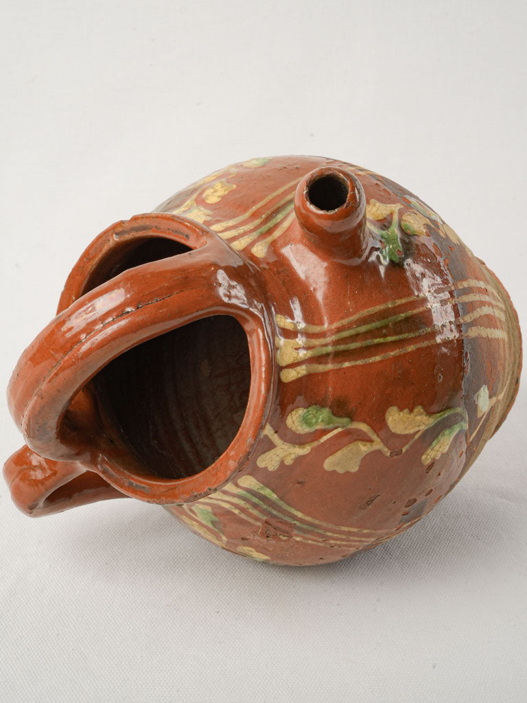 Rare collector's floral ewer