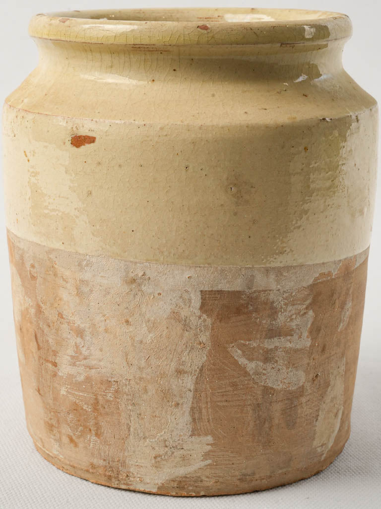Glazed early 20th-century ceramic container