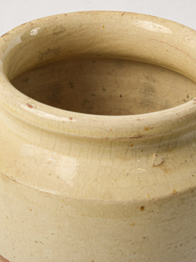 Traditional rustic kitchenware pot