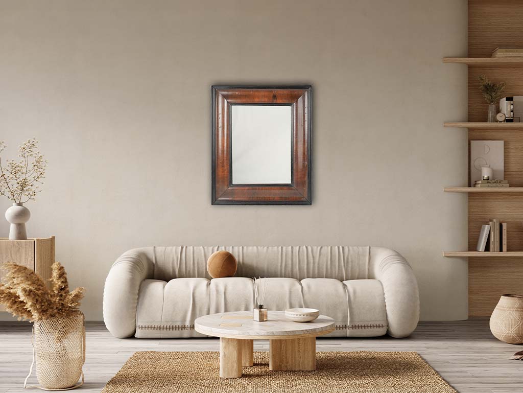 Classic Ebonized Dutch Mirror