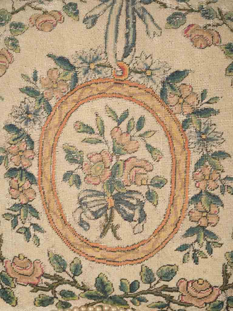 Original cross-stitch Louis XV chairs