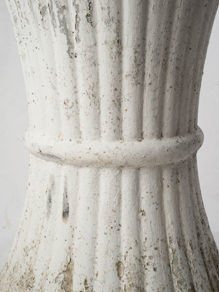 Lichen traced vintage jardinière