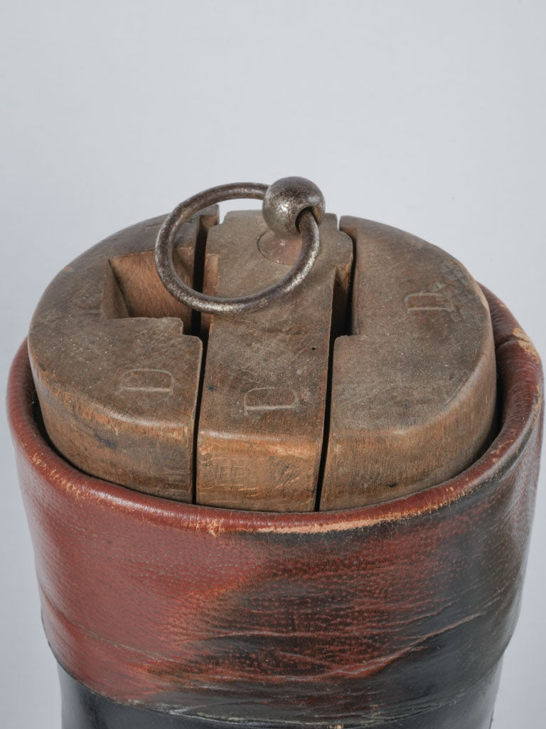 Timeless, antique, men's, French, equestrian leather boots