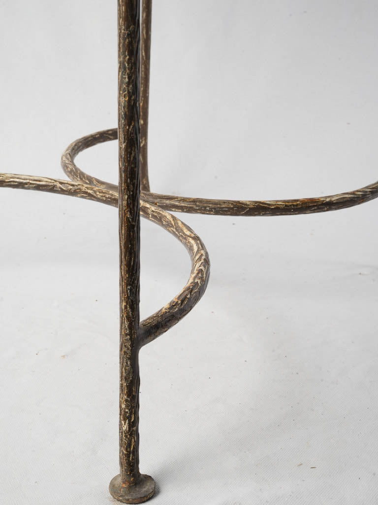 Elegant outdoor hand-forged suite