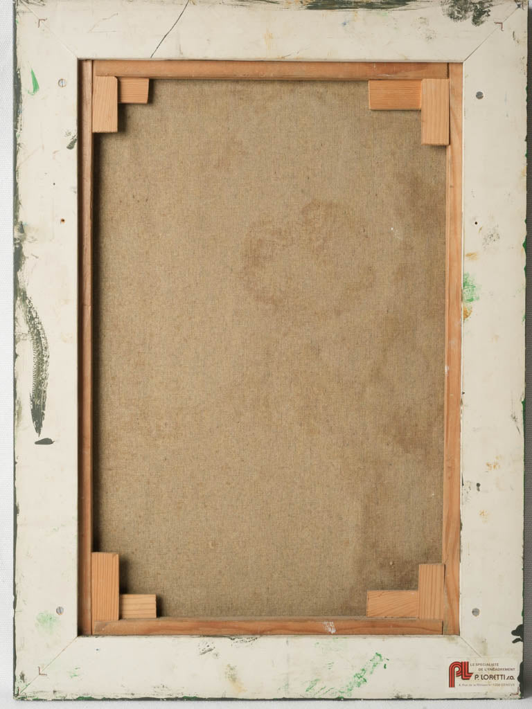 1977 Mixed Media Painting By Philippe Gruffel - 22" x 15¾"