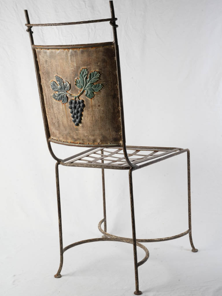 Decorative vintage-style side chairs