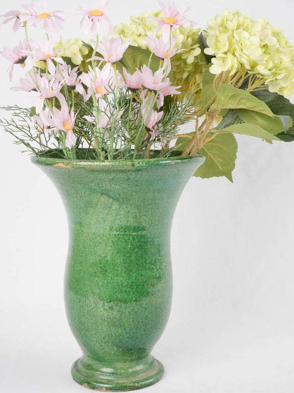 Vintage Vallauris tulip-shaped large vase