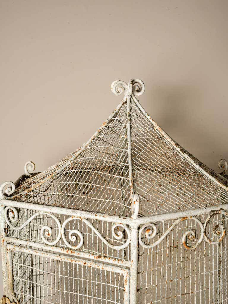 Nostalgic hand-crafted aviary