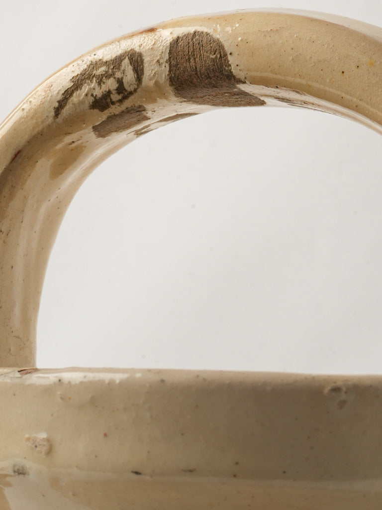 Beautiful Glazed Terracotta Jug