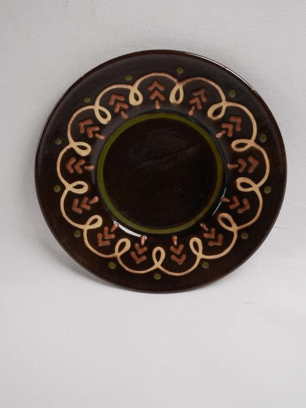 Vintage Biot decorative round platter