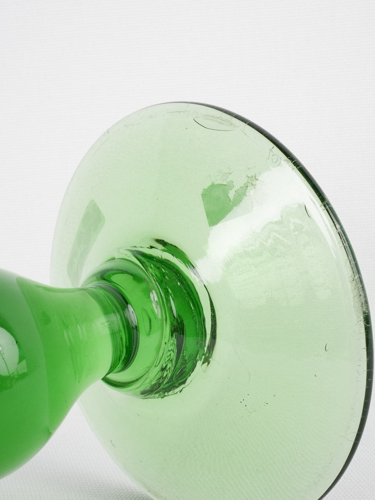 Elegant Biot glass trifle bowl