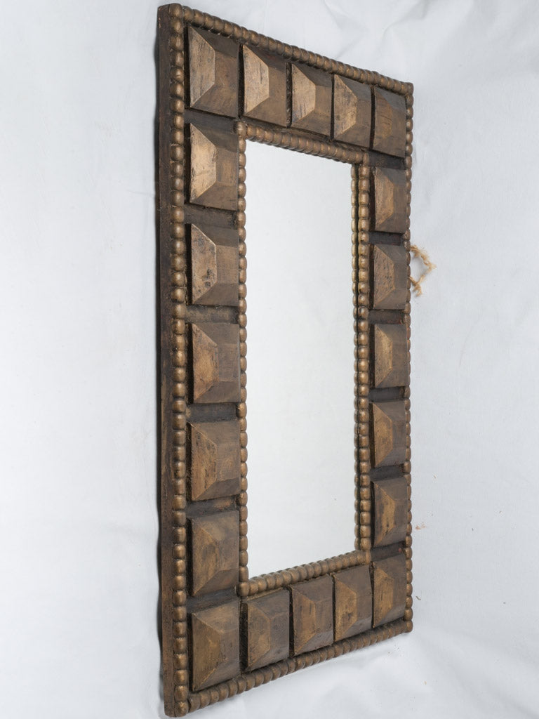 Vintage, luxurious, gilded mirror