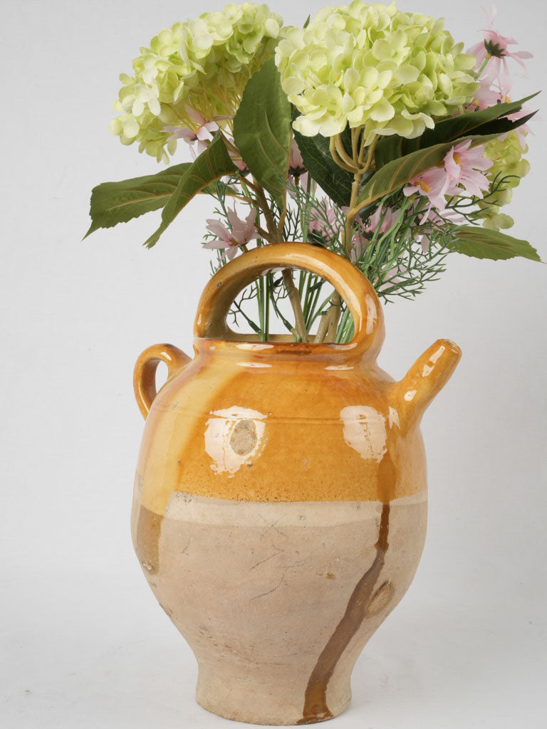 Nineteenth-century orjol ceramic ewer collectible