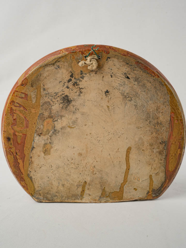 Authentic aged terracotta piece