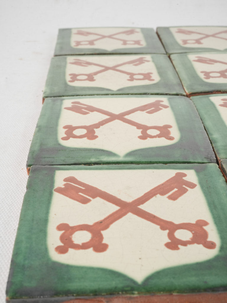 Authentic handcrafted heritage tiles