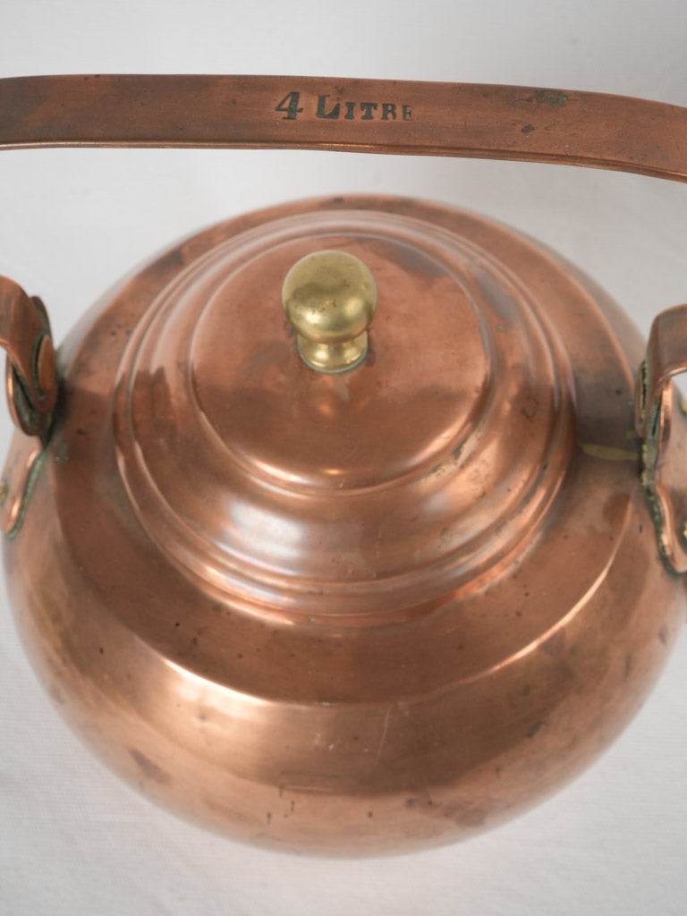 Quality large capacity copper kettle