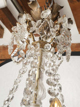 Elegant late 19th century crystal chandelier
