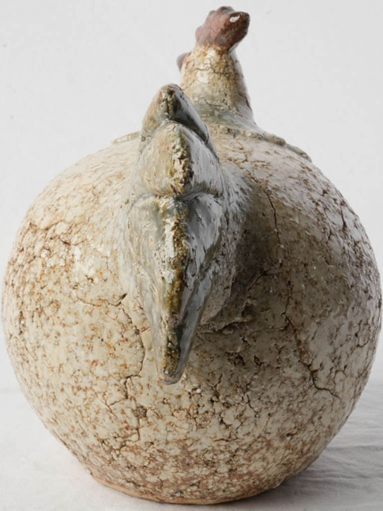 Warm Gray Russet Hen Sculpture