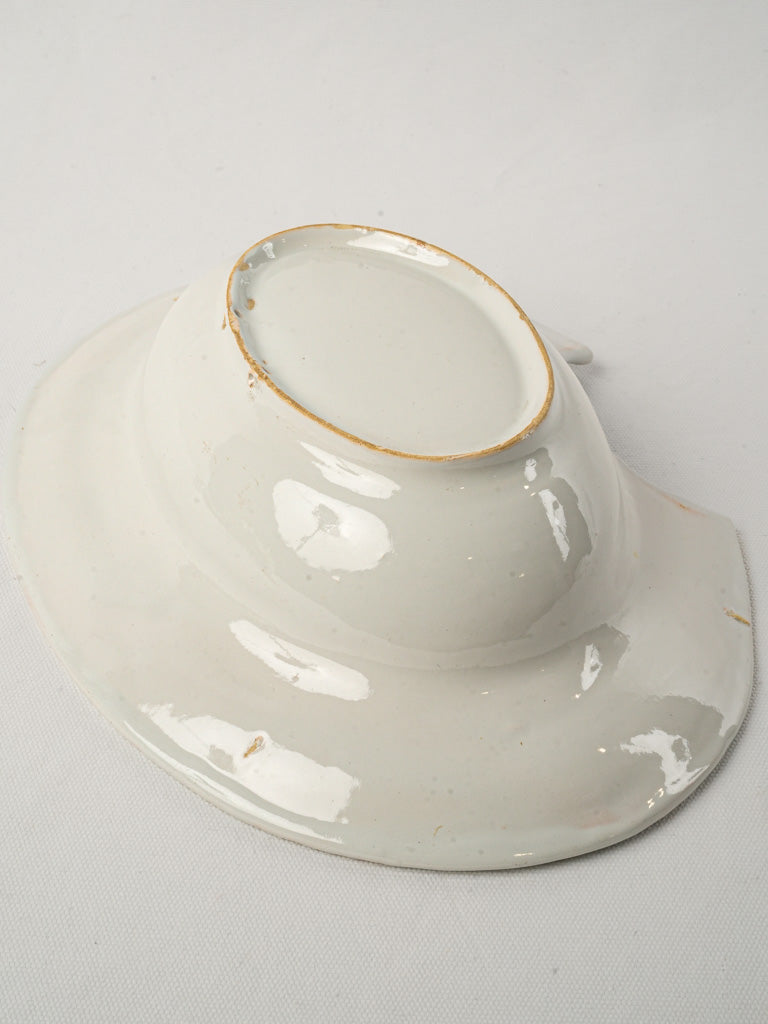 Carefully preserved vintage shaving bowl