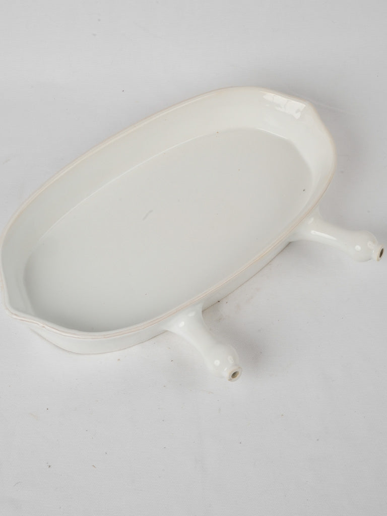 Collectible French duck basting pan