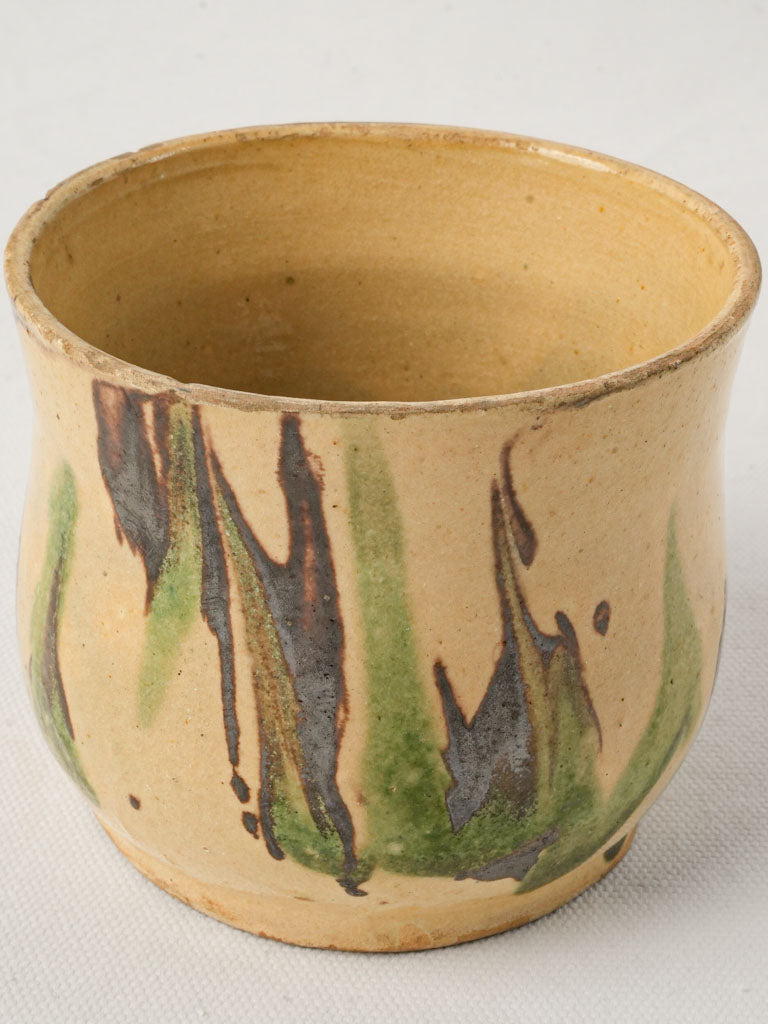 Textural vintage kitchenware ceramic