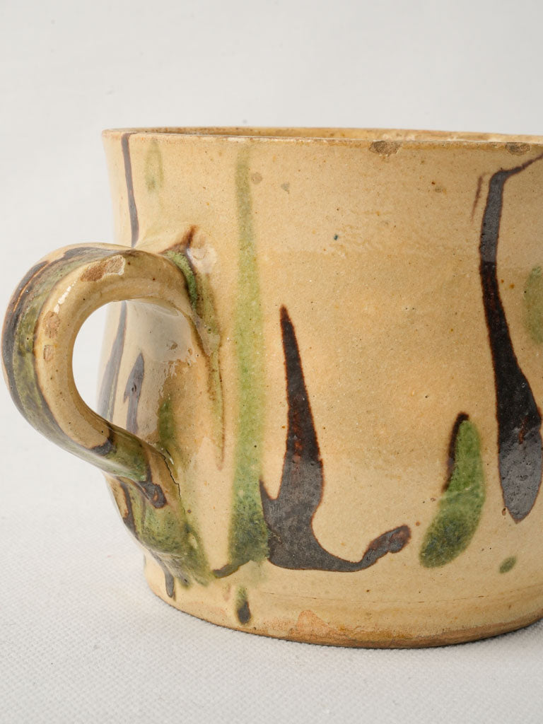 Distinctive jaspe design terracotta