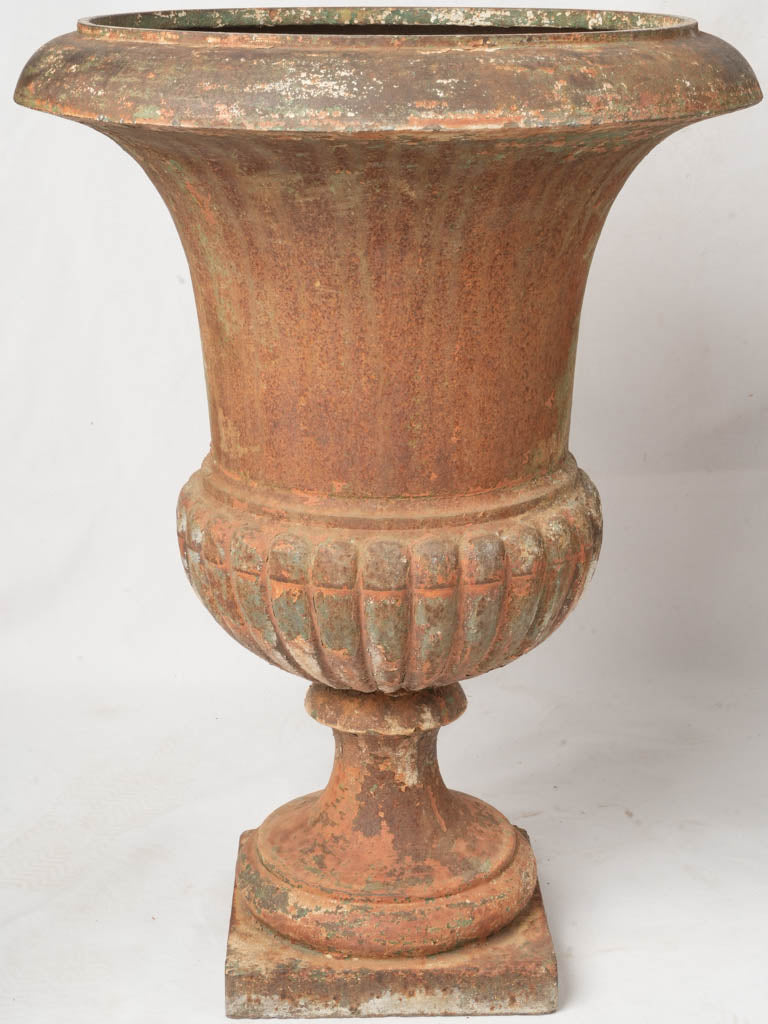 Antique substantial Medici planters
