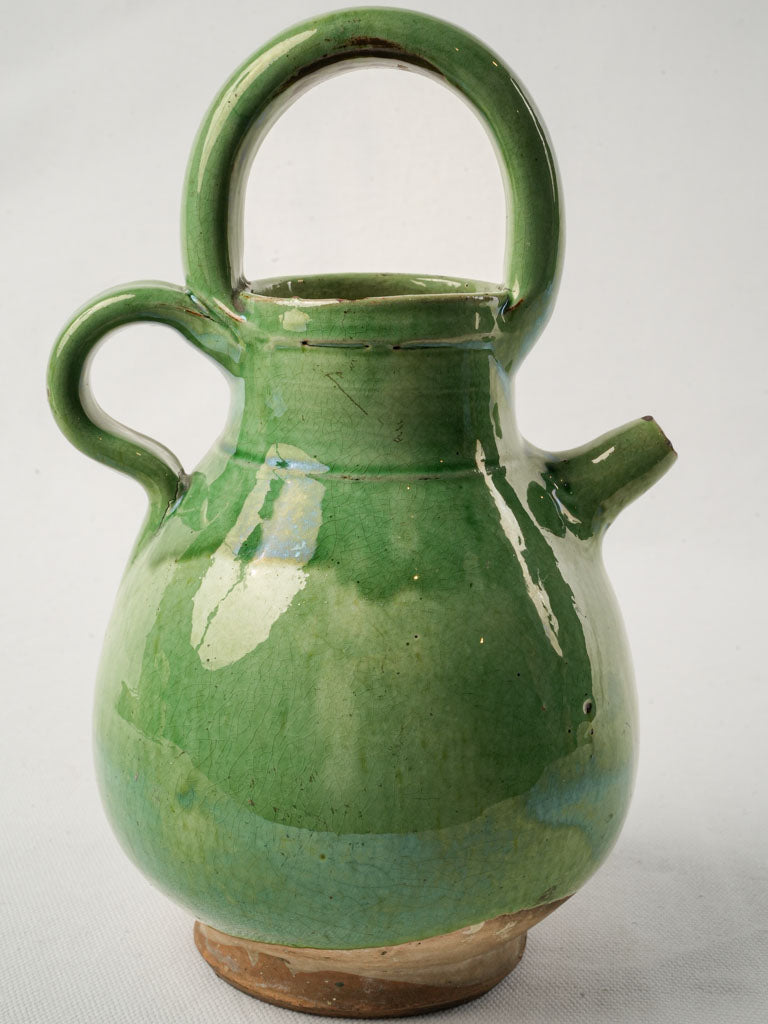 Lustrous early 20th-century cruche