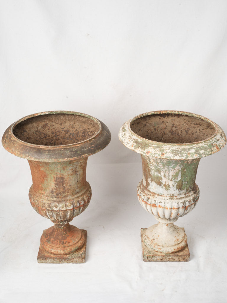 Historic ornamental garden planters