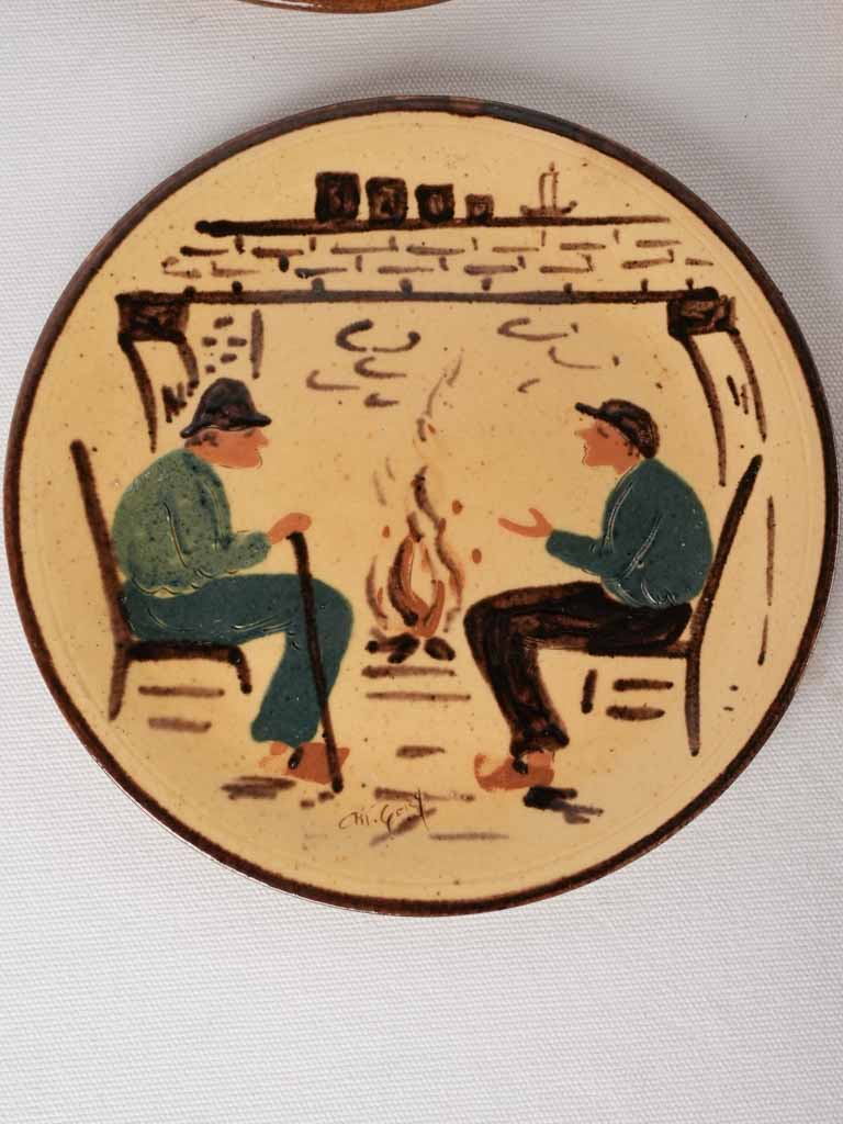 Classic French-style Provence display plate