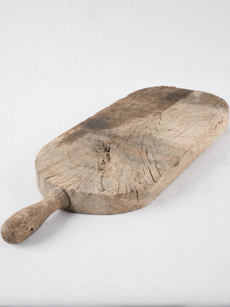 Time-worn French chopping block