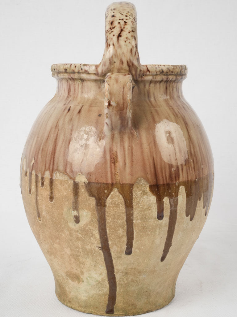 Late 19th-century speckled cruche antique