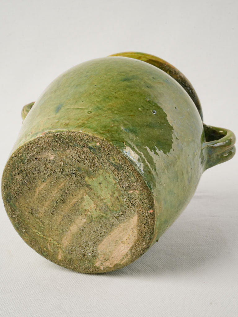 Functional colorful rustic cache pot