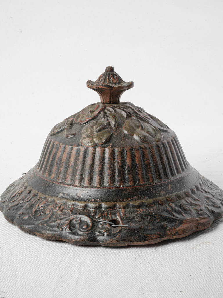 Charming Late 19th Century French Terracotta Hanging Planter-  11¾" x  8¾"