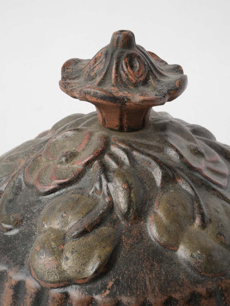 Charming Late 19th Century French Terracotta Hanging Planter-  11¾" x  8¾"