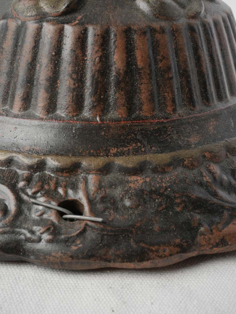 Charming Late 19th Century French Terracotta Hanging Planter-  11¾" x  8¾"