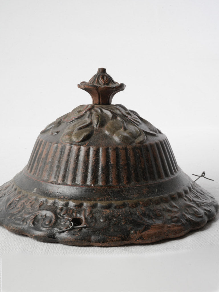 Charming Late 19th Century French Terracotta Hanging Planter-  11¾" x  8¾"