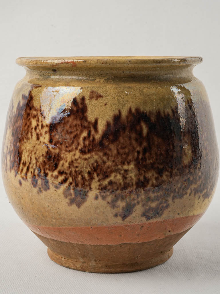 Earthy toned utensil holder