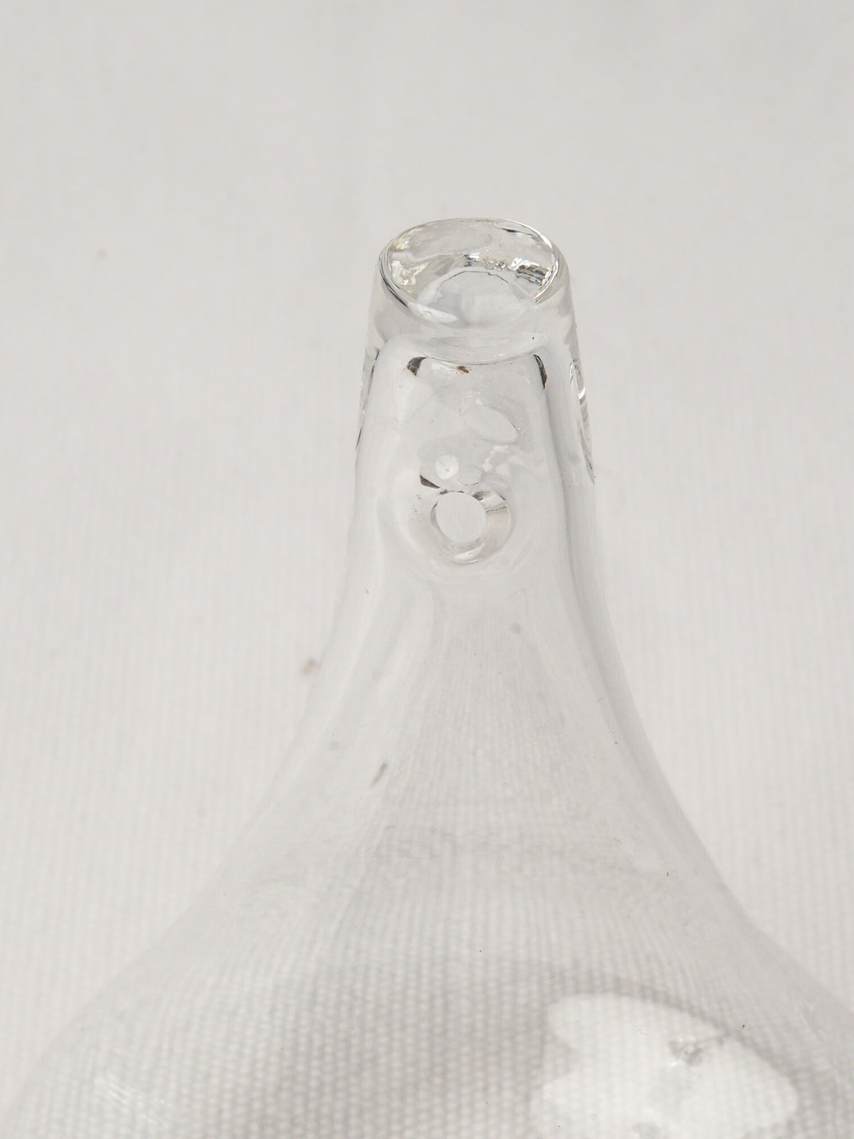 Vintage Clear Glass Wine Aerator Funnel