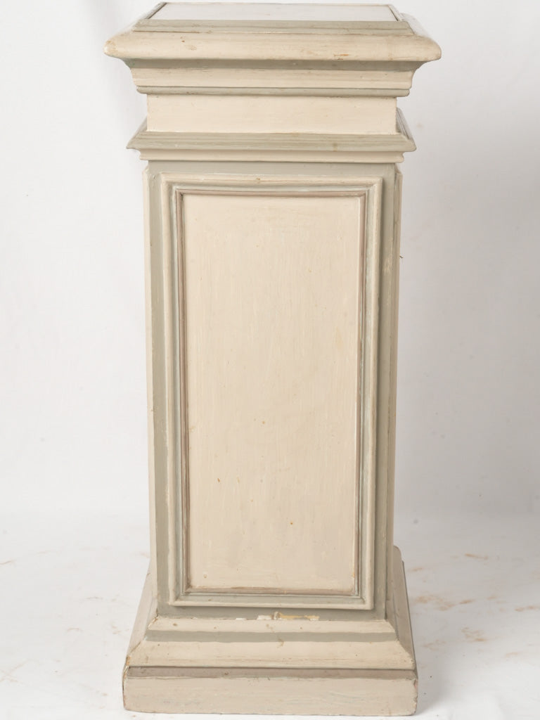 Sophisticated wooden display stand