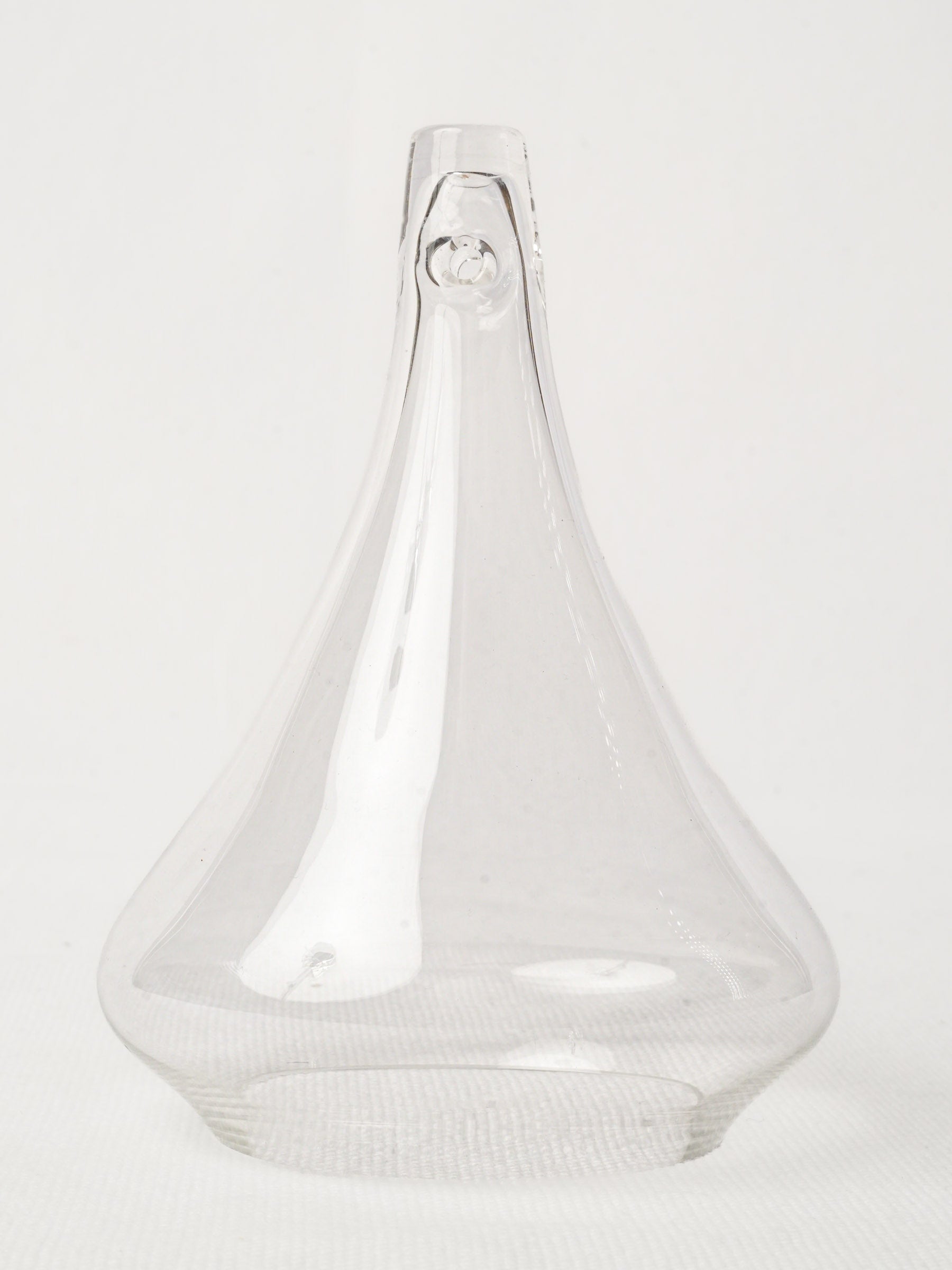 Vintage Clear Glass Wine Aerator Funnel