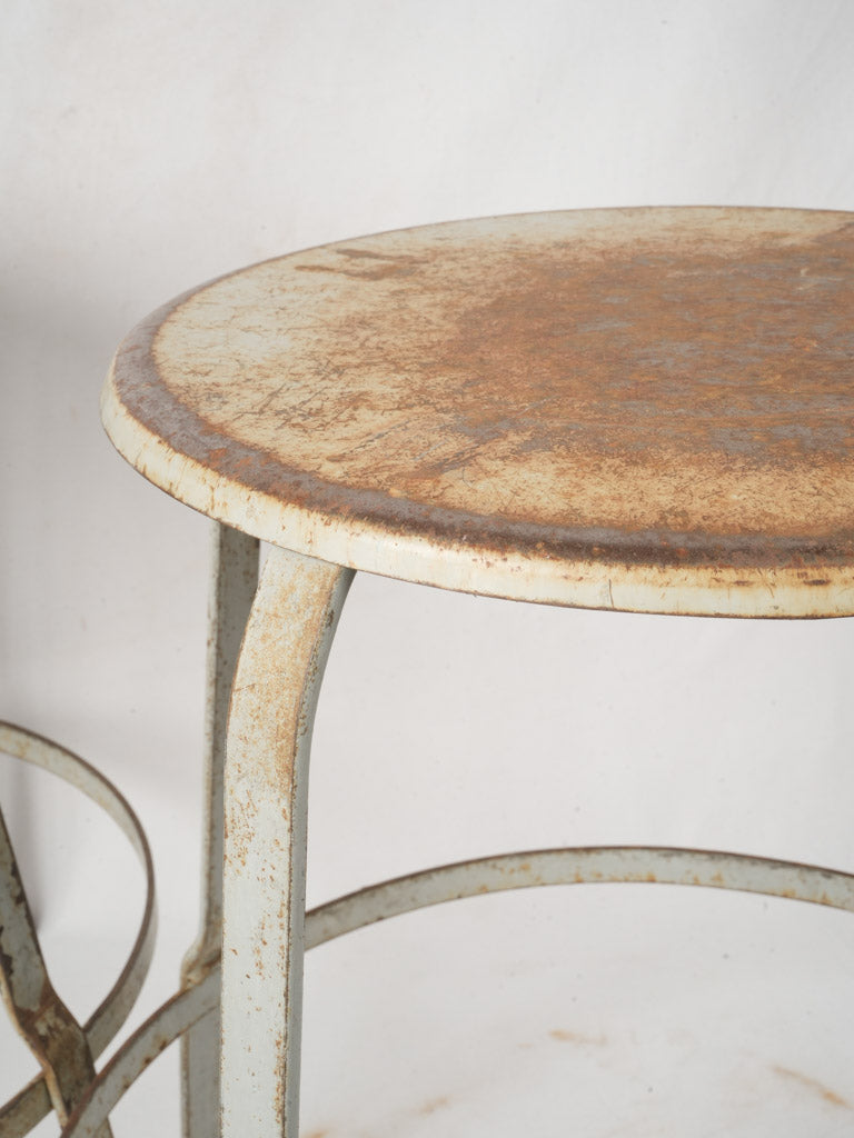 Historical French industrial seating