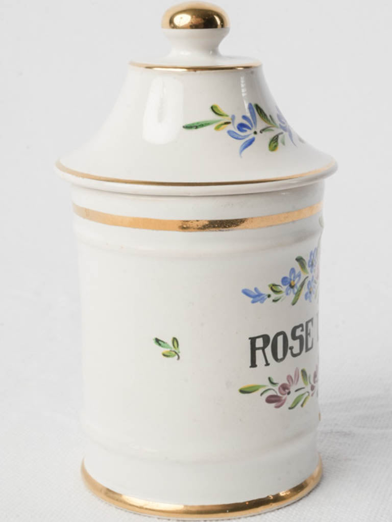 Petite refined pharmacy jar