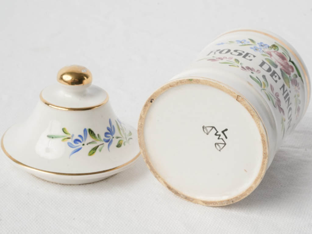 Collectible Léon Warin apothecary jar