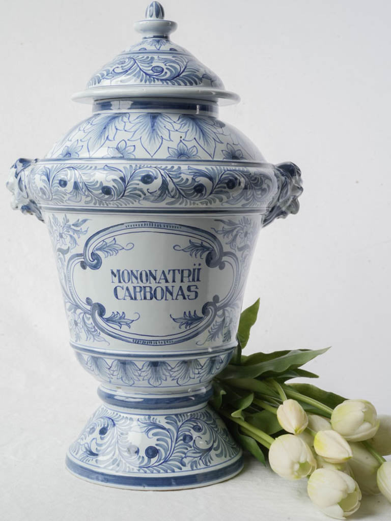 Renaissance-inspired French apothecary vessel