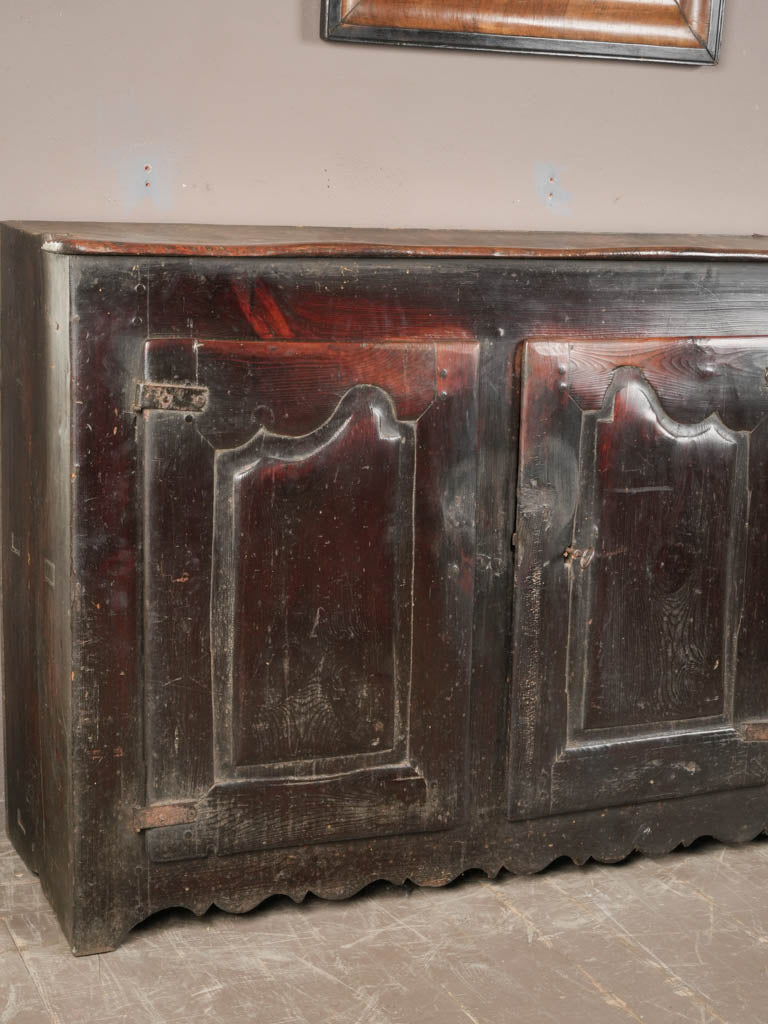 Vintage Italian Dark Wood Buffet