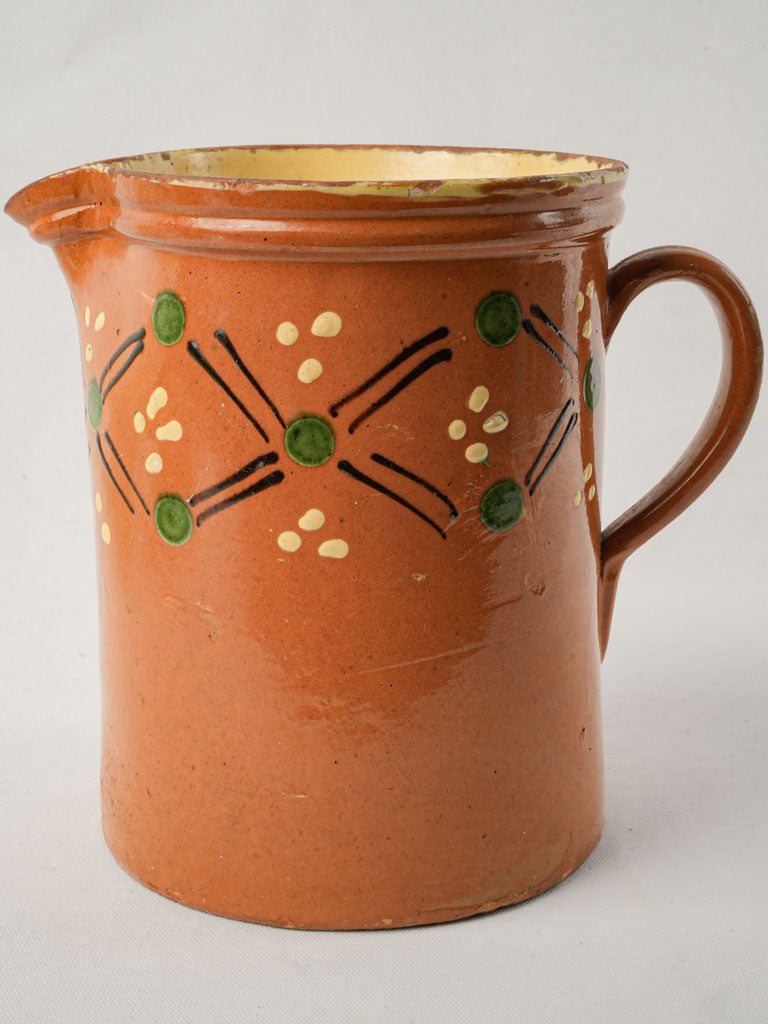 Crafted late 19th-century terracotta